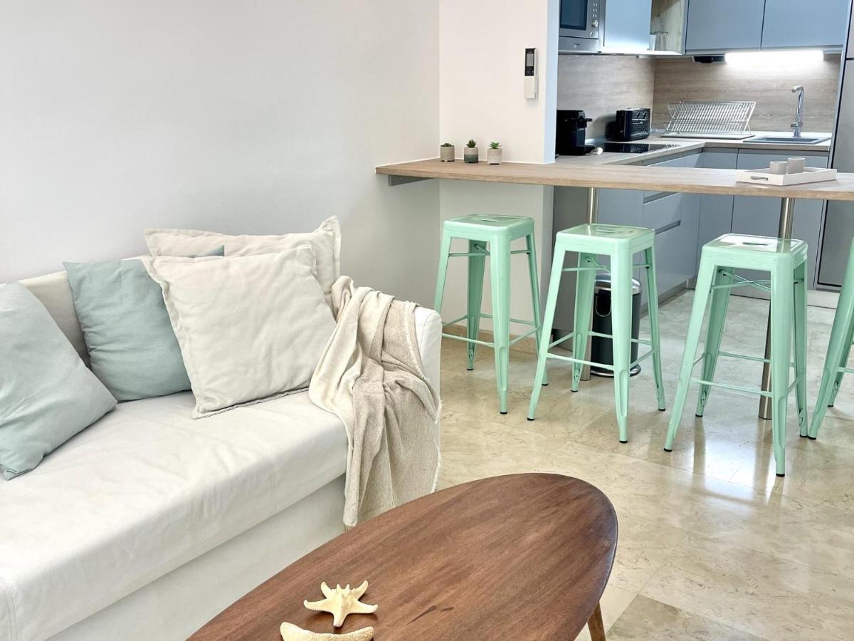 Apartbeach Michelangelo De Luxe Climatizado Y Junto Playa 08 Салоу Екстериор снимка