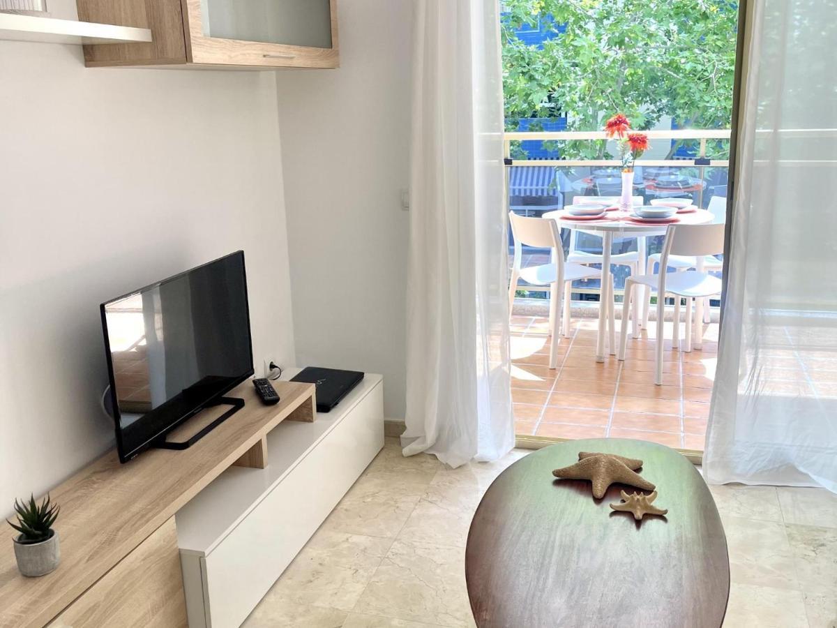 Apartbeach Michelangelo De Luxe Climatizado Y Junto Playa 08 Салоу Екстериор снимка