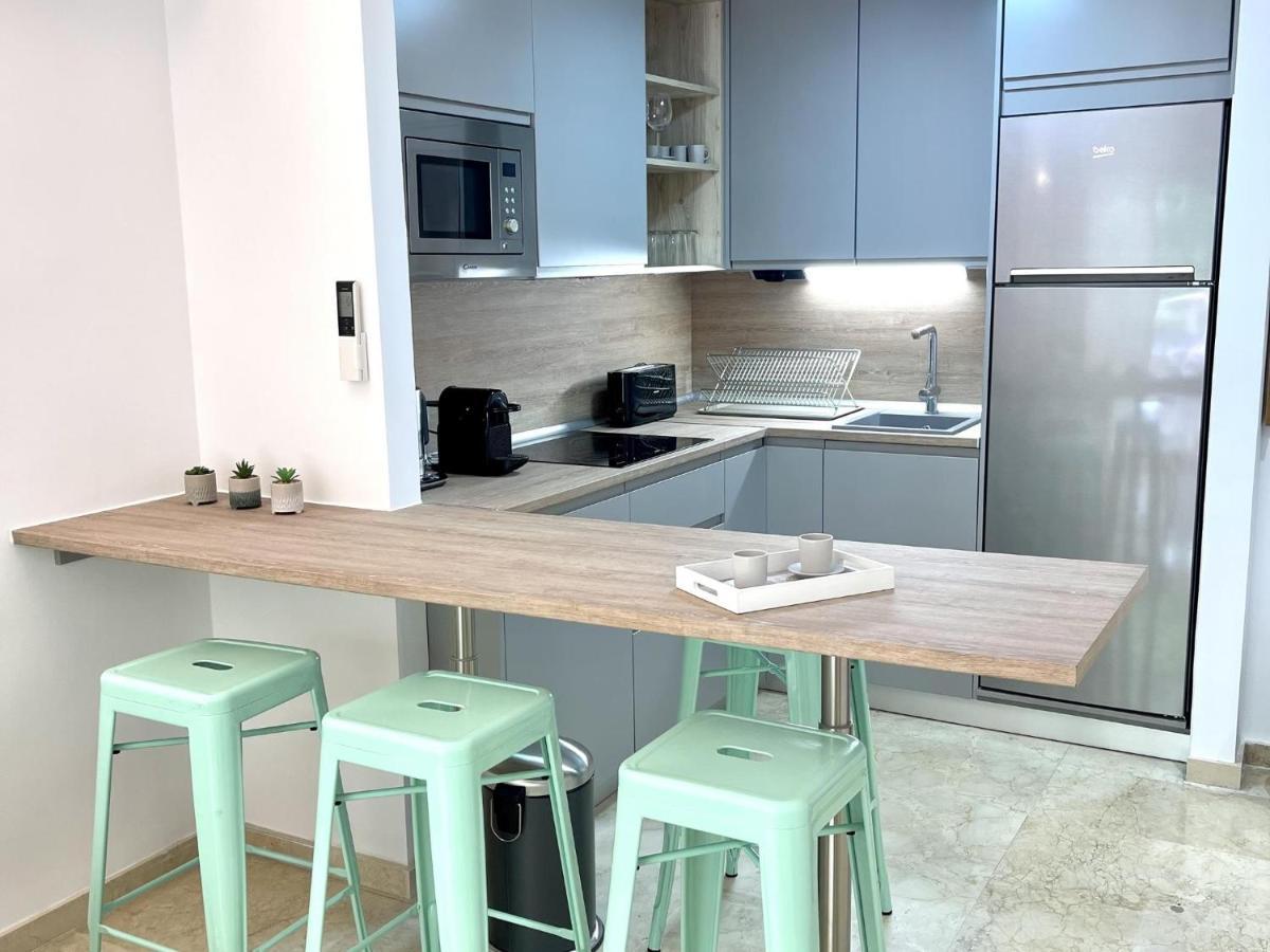 Apartbeach Michelangelo De Luxe Climatizado Y Junto Playa 08 Салоу Екстериор снимка