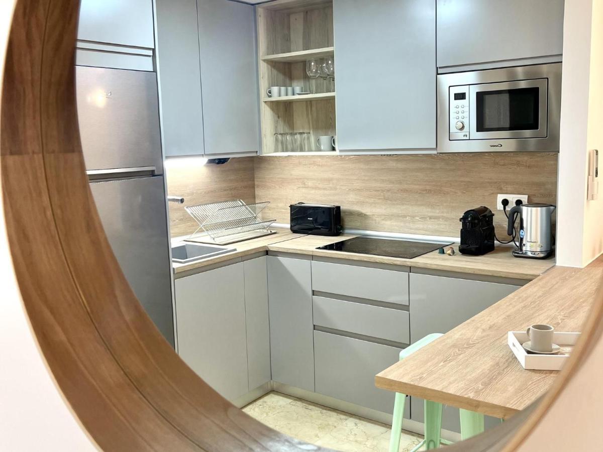 Apartbeach Michelangelo De Luxe Climatizado Y Junto Playa 08 Салоу Екстериор снимка