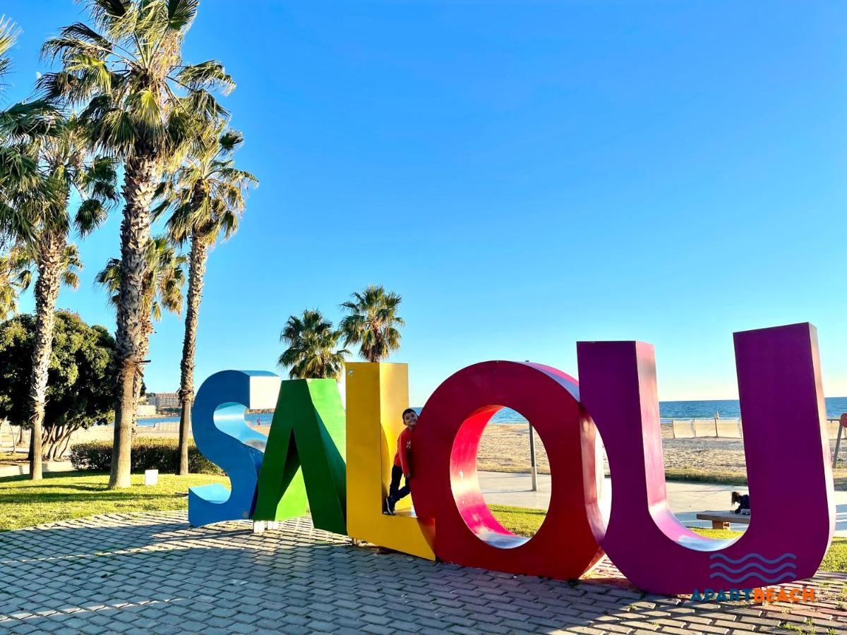 Apartbeach Michelangelo De Luxe Climatizado Y Junto Playa 08 Салоу Екстериор снимка